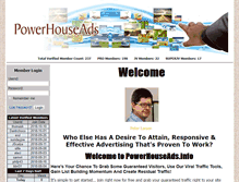 Tablet Screenshot of powerhouseads.info